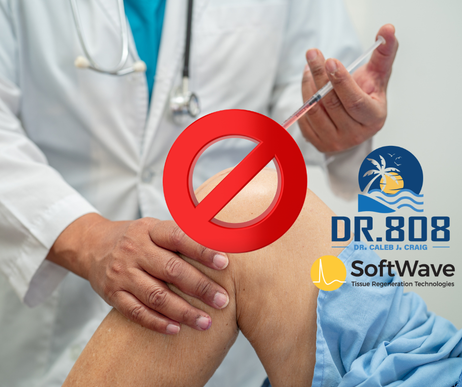 SoftWave Therapy vs. Steroid Injections: A Superior Solution in Maui for Pain Caused by Arthritis, Tendinitis, and Bursitis